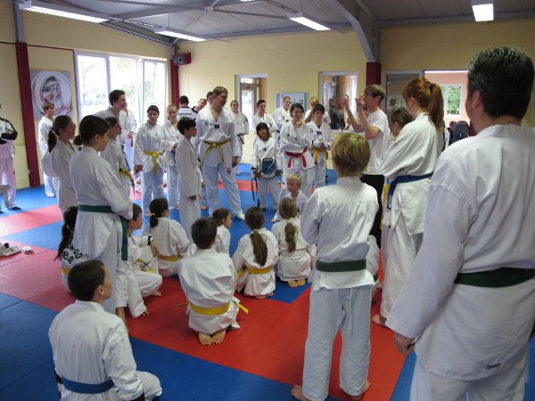 Belehrung vor dem Turnier