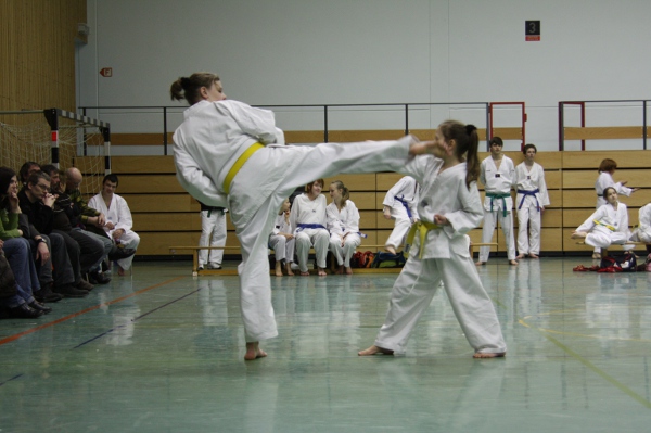 Einschrittkampf Gelb-Gurte