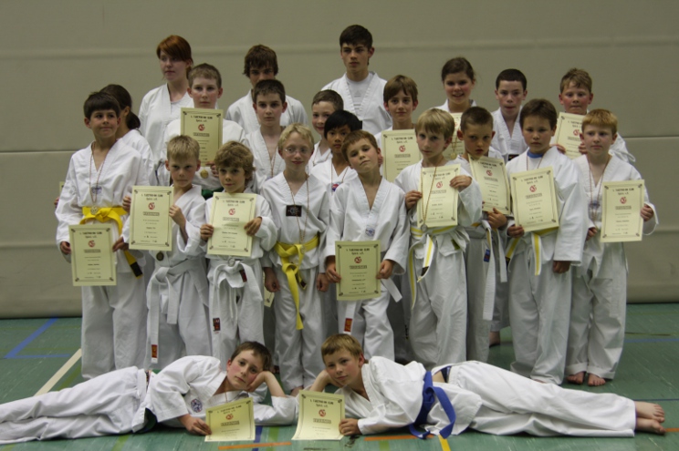 Abschlussfoto - die Kämpfer