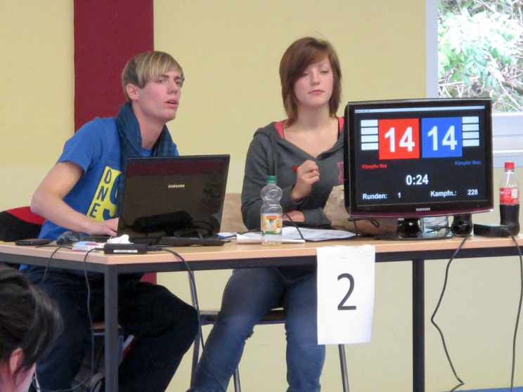 RenÃ© - Punktrichter auf Kampffläche 2