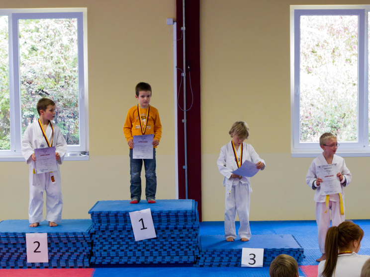 Siegerehrung Gruppe Jungs 2