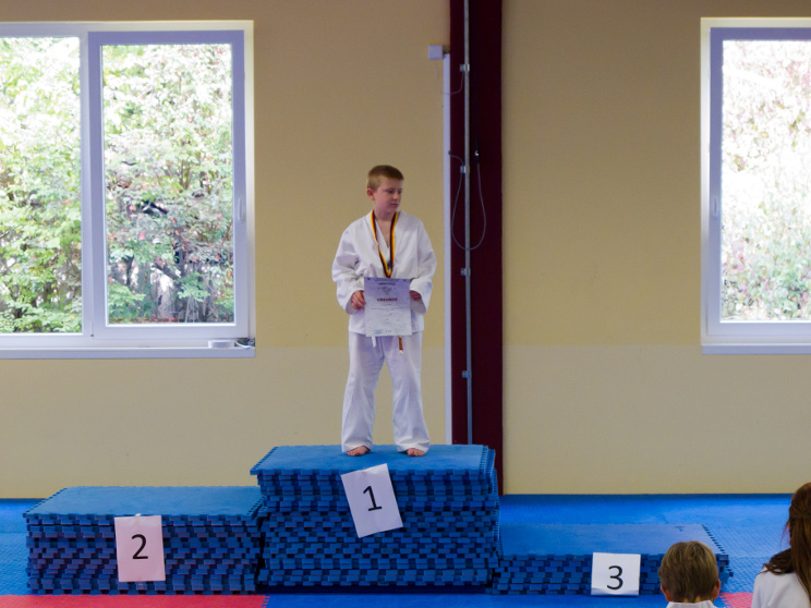 Siegerehrung Gruppe Jungs 5