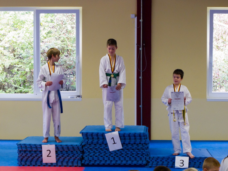 Siegerehrung Gruppe Jungs 6