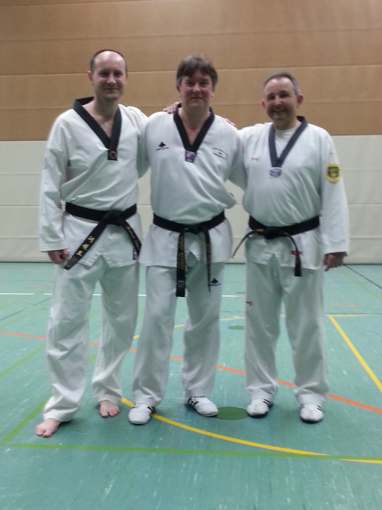 v.l.n.r. Michael Scherer, Thomas Wernet, Heribert Helfer