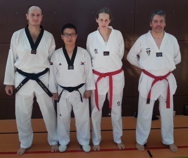 Michael, Ik-Pil Kang, Melanie, Martin