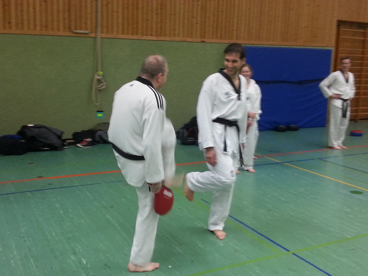 Dazwischen einige Koordinationsaufgaben: Gleichgewicht halten