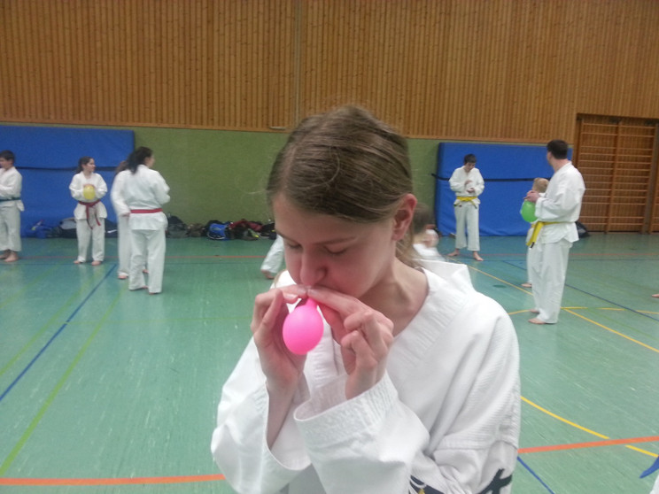 â€¦aber das Aufblasen war nicht so einfach.