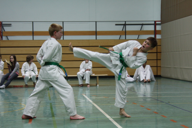 Prüfungsfach Einschrittkampf